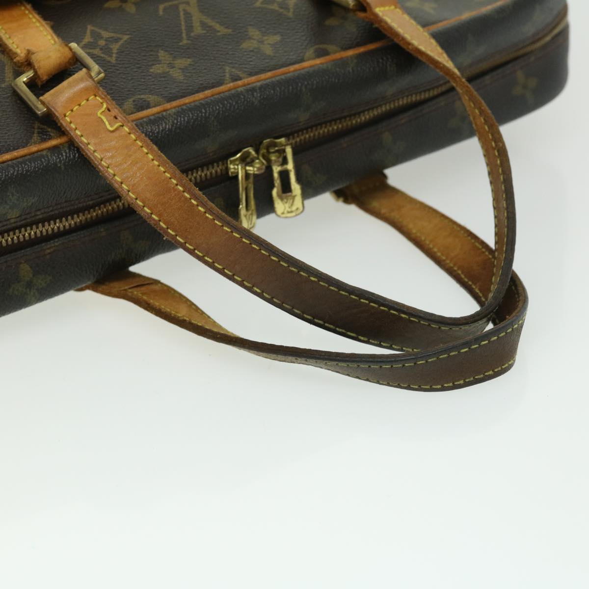 LOUIS VUITTON Monogram Porte Documan Pegas Hand Bag M53343 LV Auth ar7181