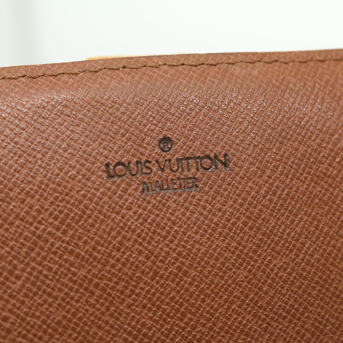 LOUIS VUITTON Monogram Cartouchiere GM Shoulder Bag M51252 LV Auth ar7190