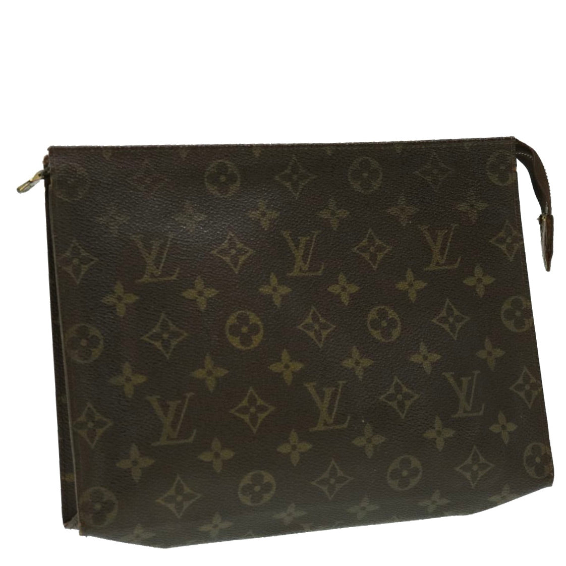 LOUIS VUITTON Monogram Poche Toilette 26 Pouch M47542 LV Auth ar7233