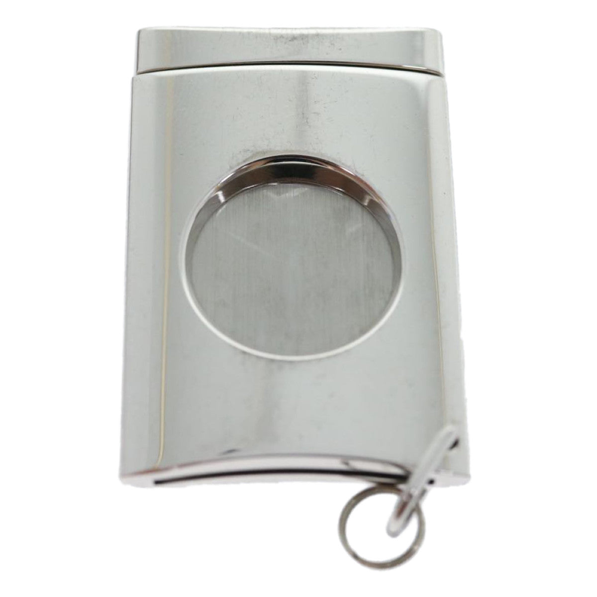 LOUIS VUITTON Cigar cutter Silver Acajou M30556 LV Auth ar7245A