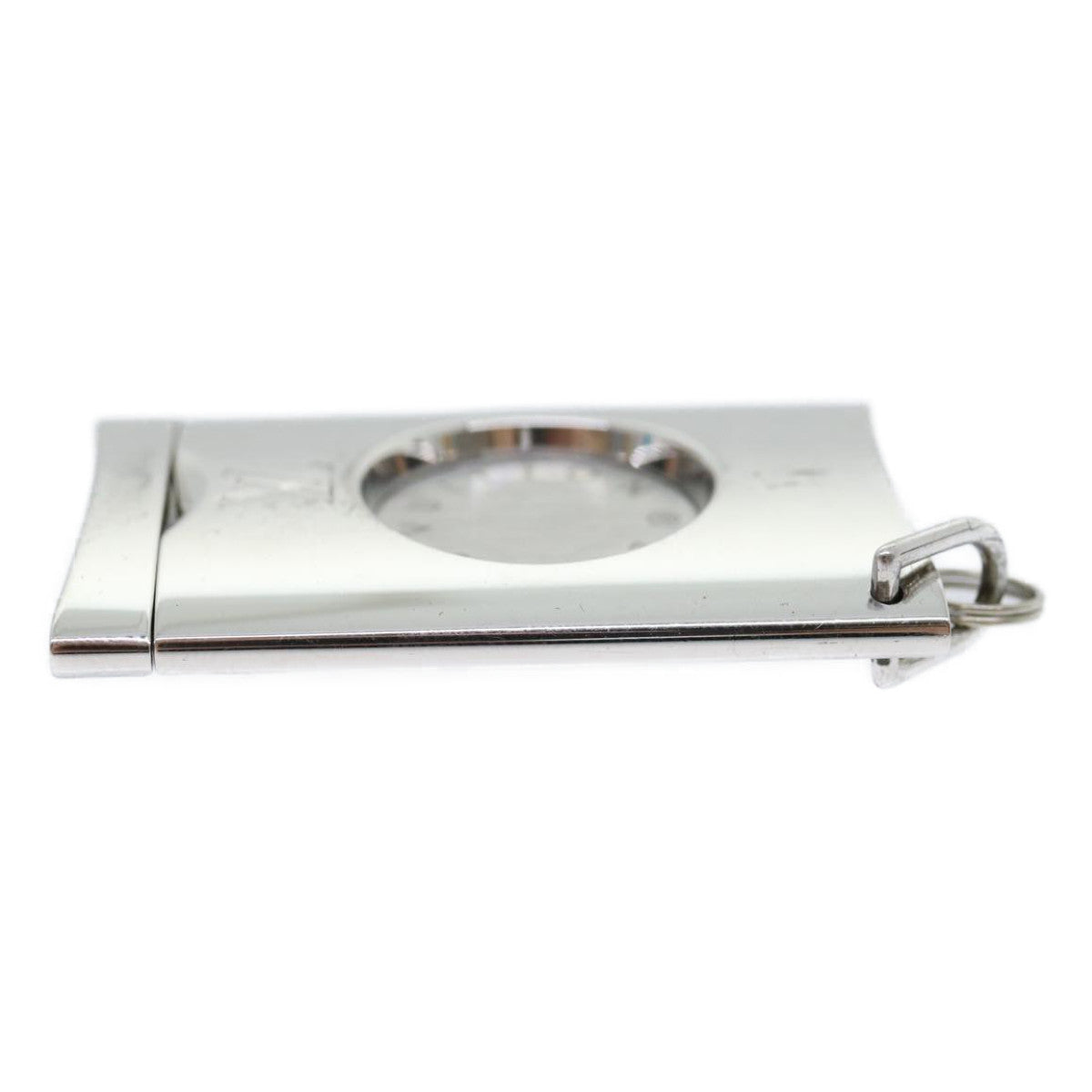 LOUIS VUITTON Cigar cutter Silver Acajou M30556 LV Auth ar7245A