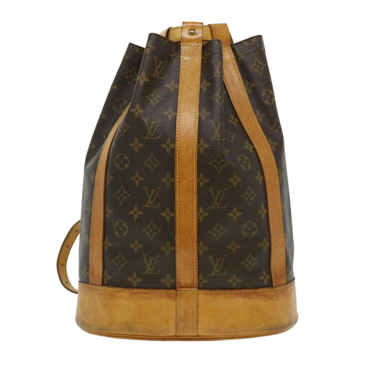 LOUIS VUITTON Monogram Randonnee PM Shoulder Bag M42243 LV Auth ar7249