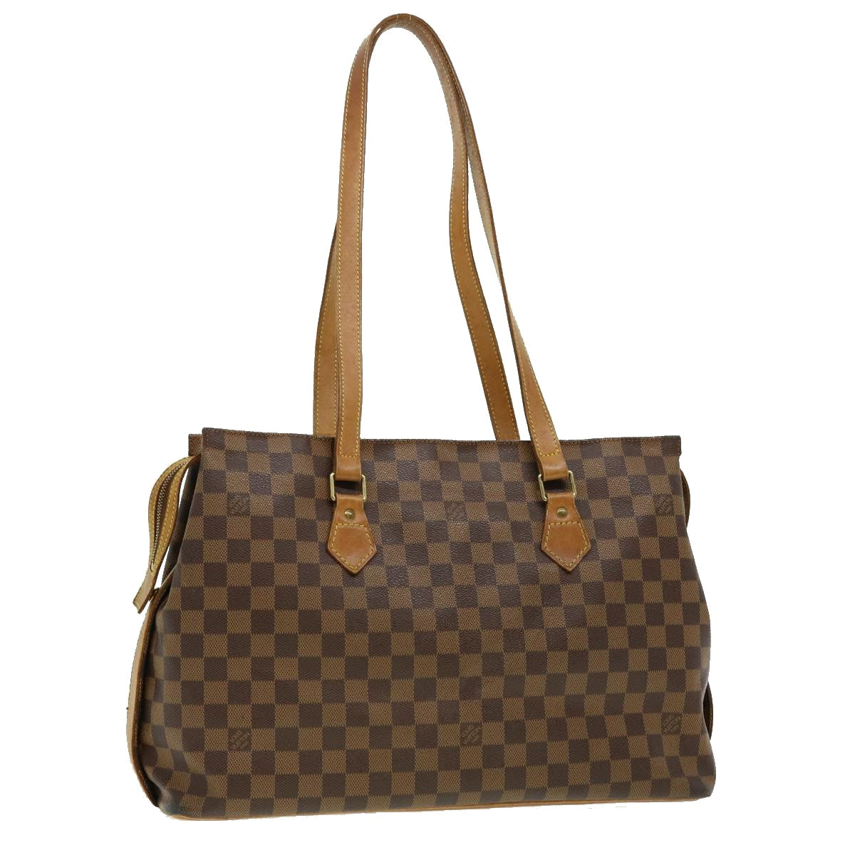 LOUIS VUITTON Damier Ebene Colombine Tote Bag M99037 LV Auth ar7257