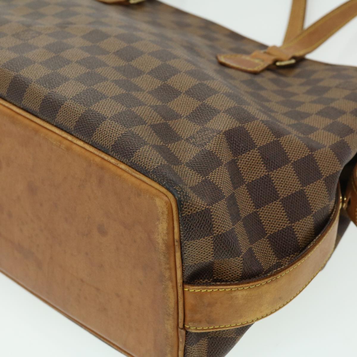 LOUIS VUITTON Damier Ebene Colombine Tote Bag M99037 LV Auth ar7257