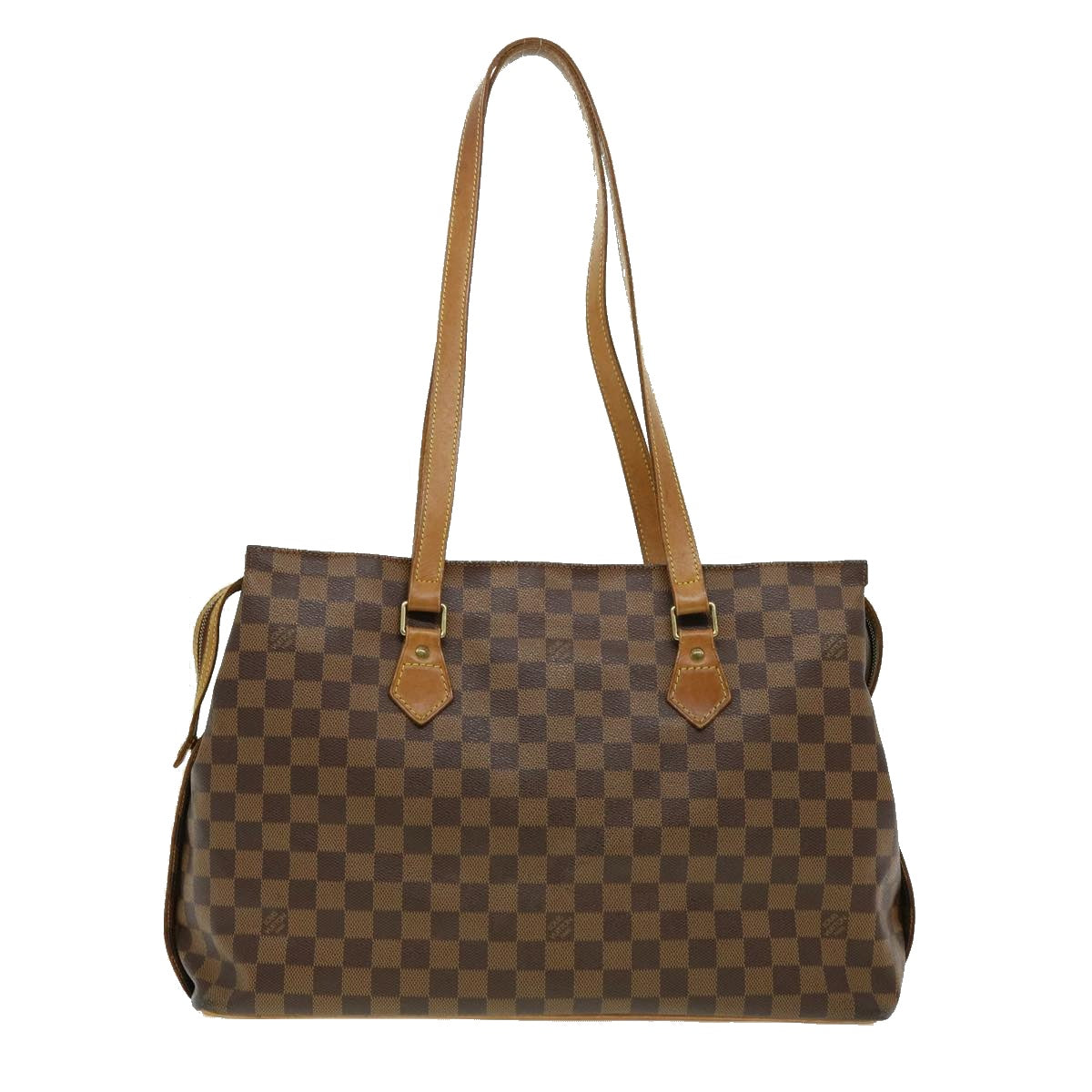 LOUIS VUITTON Damier Ebene Colombine Tote Bag M99037 LV Auth ar7257