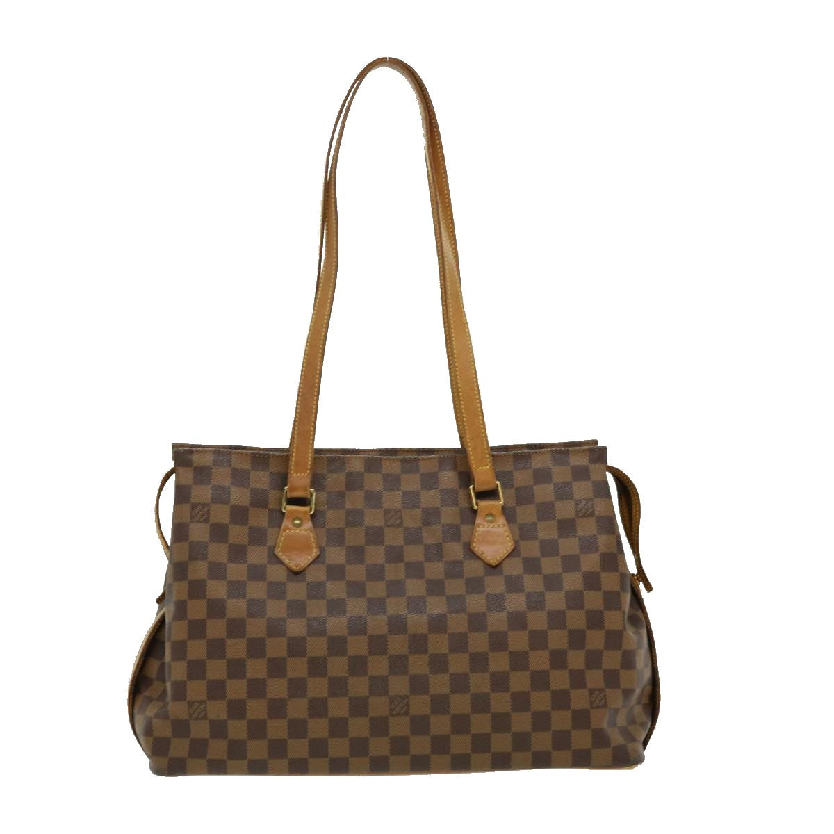 LOUIS VUITTON Damier Ebene Colombine Tote Bag M99037 LV Auth ar7257 - 0