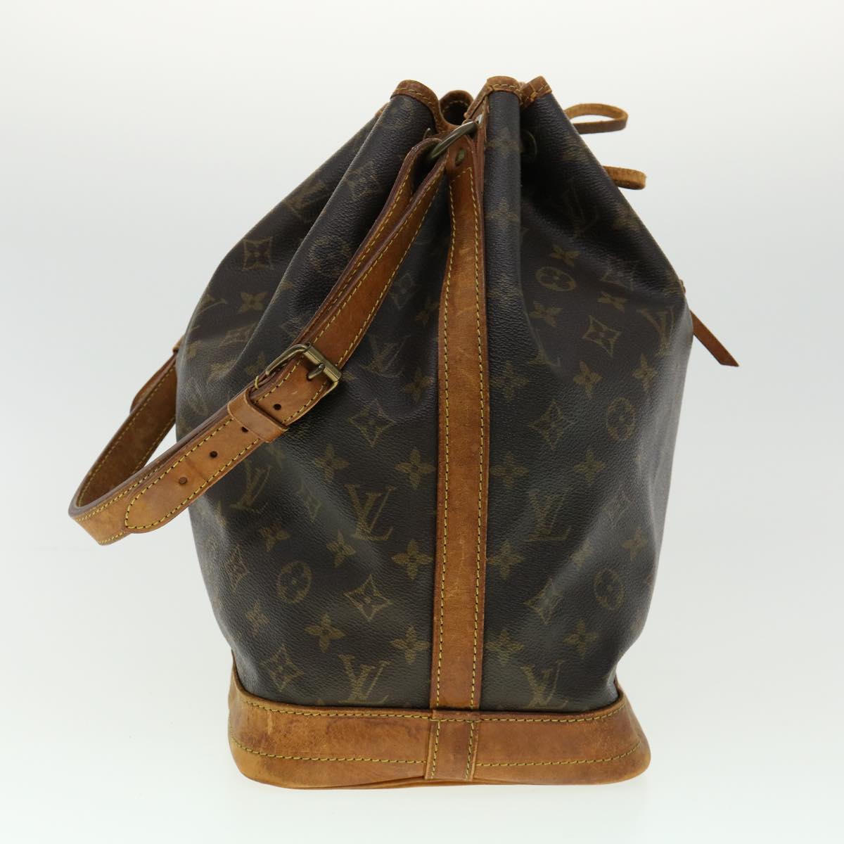 LOUIS VUITTON Monogram Noe Shoulder Bag M42224 LV Auth ar7279