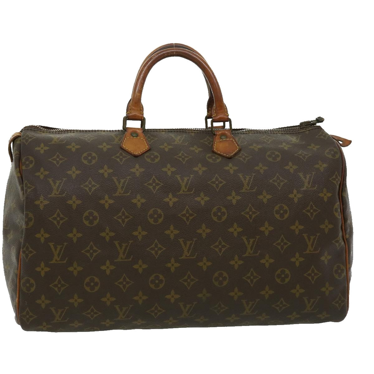 LOUIS VUITTON Monogram Speedy 40 Hand Bag M41522 LV Auth ar7344