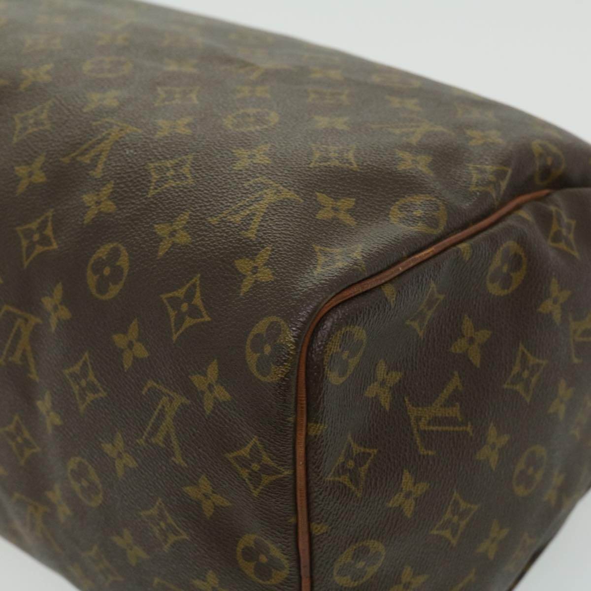 LOUIS VUITTON Monogram Speedy 40 Hand Bag M41522 LV Auth ar7344