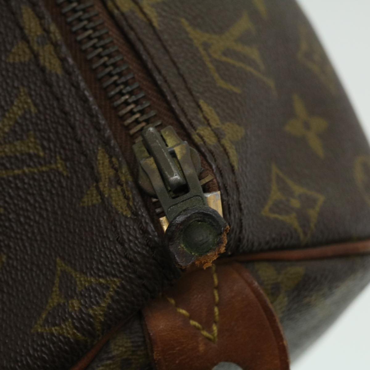 LOUIS VUITTON Monogram Speedy 40 Hand Bag M41522 LV Auth ar7344