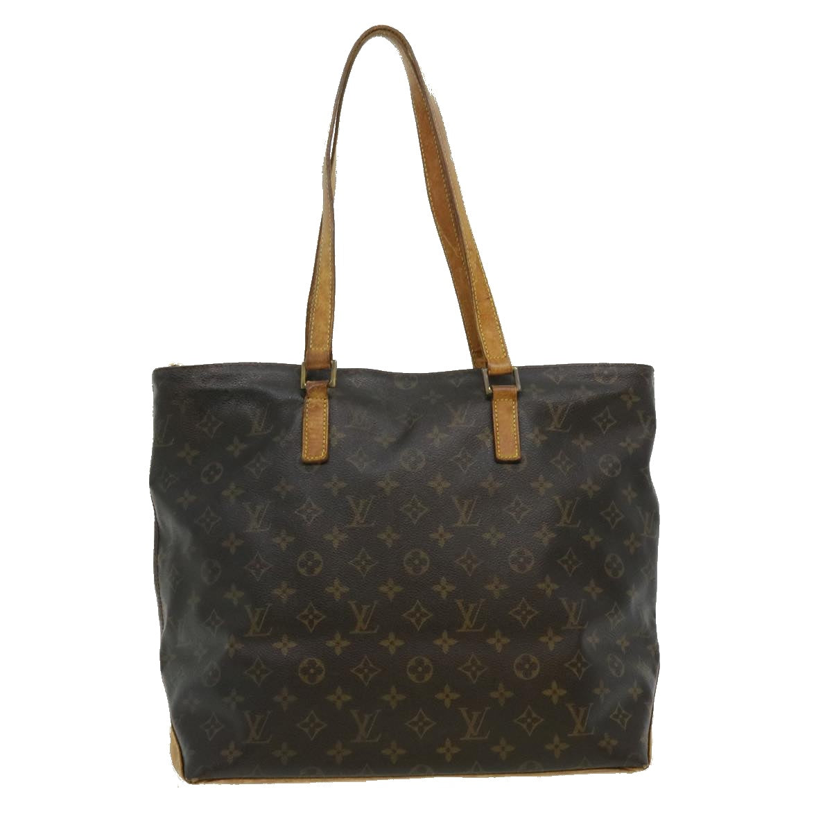 LOUIS VUITTON Monogram Cabas Mezzo Tote Bag M51151 LV Auth ar7397