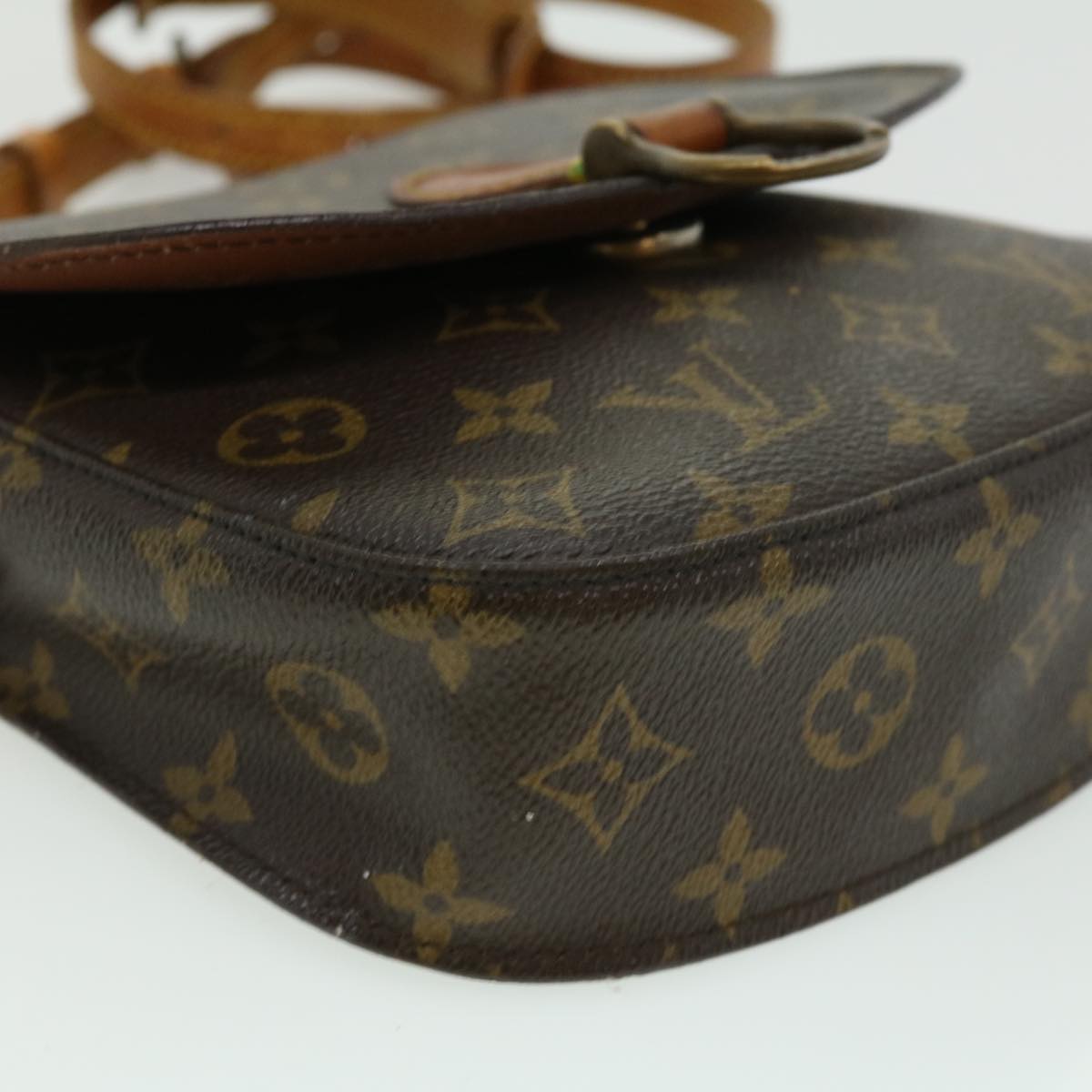 LOUIS VUITTON Monogram Saint Cloud MM Shoulder Bag M51243 LV Auth ar7455