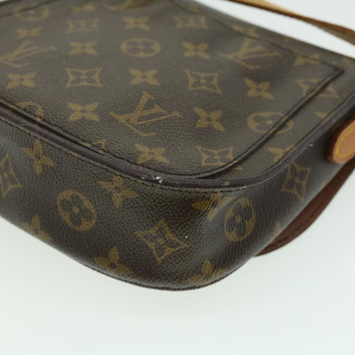 LOUIS VUITTON Monogram Saint Cloud MM Shoulder Bag M51243 LV Auth ar7455