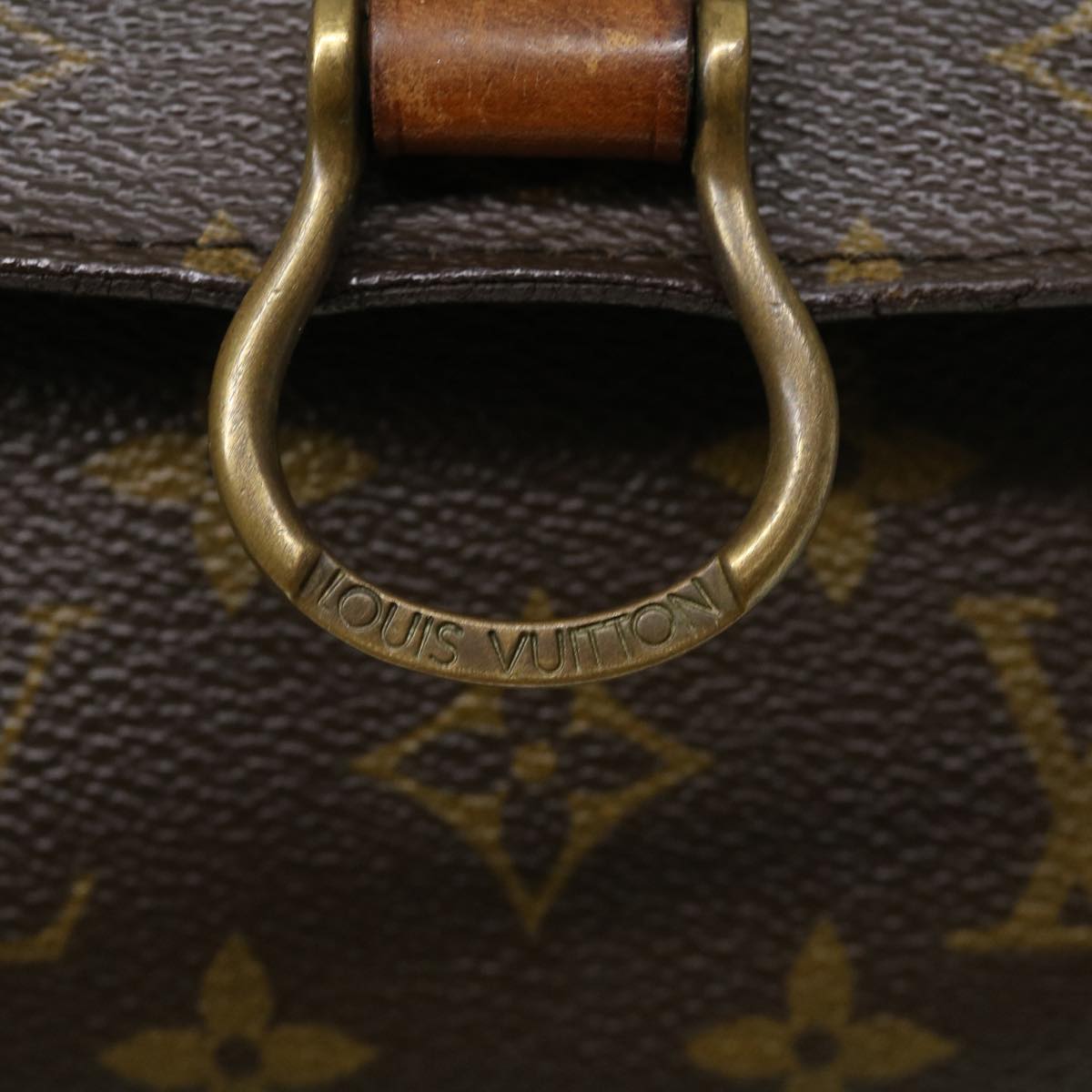 LOUIS VUITTON Monogram Saint Cloud MM Shoulder Bag M51243 LV Auth ar7455