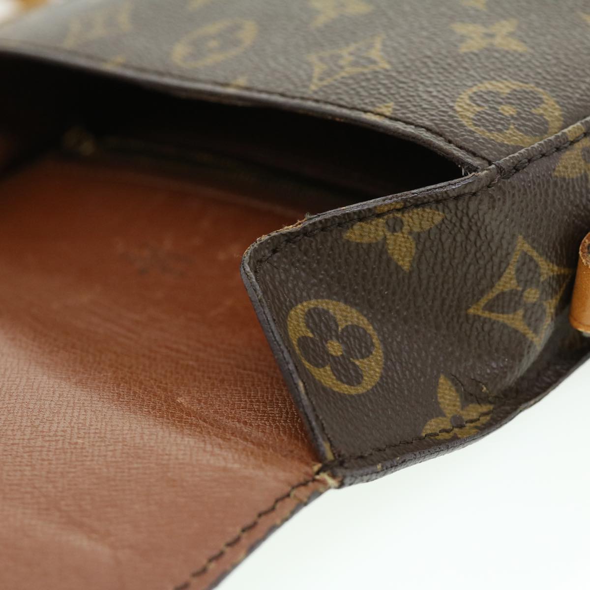 LOUIS VUITTON Monogram Saint Cloud MM Shoulder Bag M51243 LV Auth ar7455