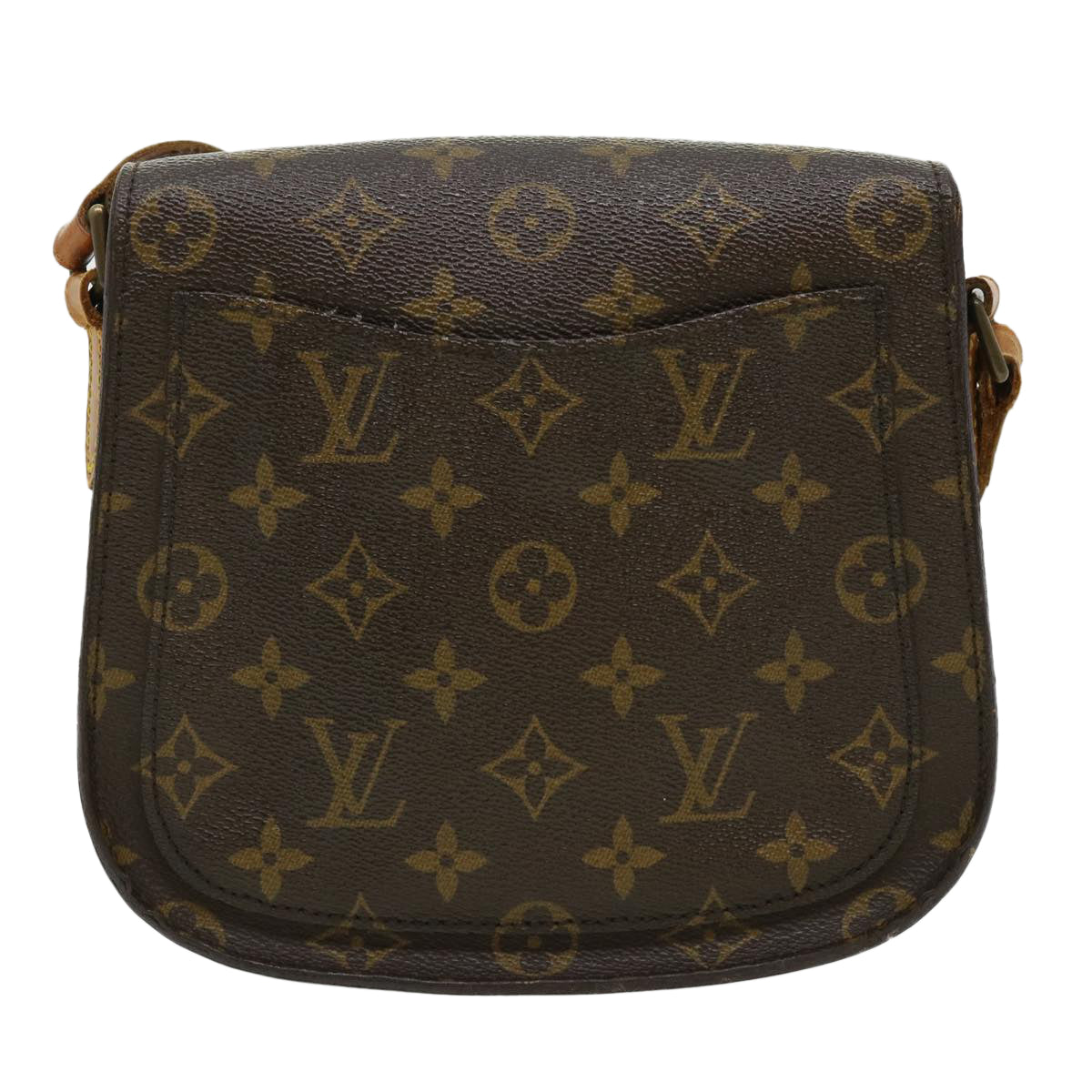 LOUIS VUITTON Monogram Saint Cloud MM Shoulder Bag M51243 LV Auth ar7455