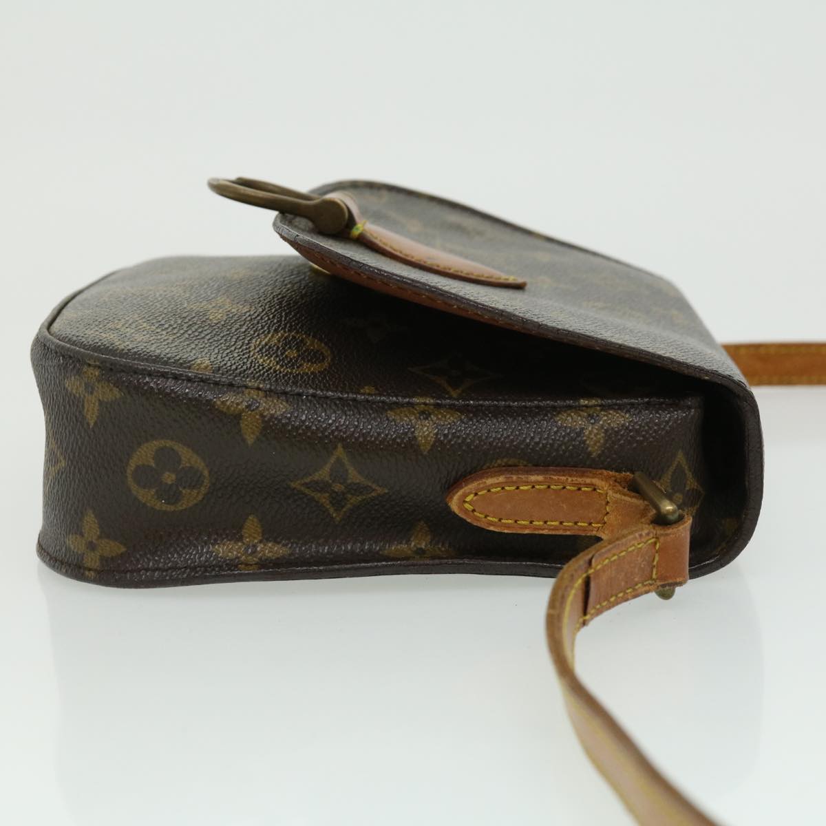 LOUIS VUITTON Monogram Saint Cloud MM Shoulder Bag M51243 LV Auth ar7455