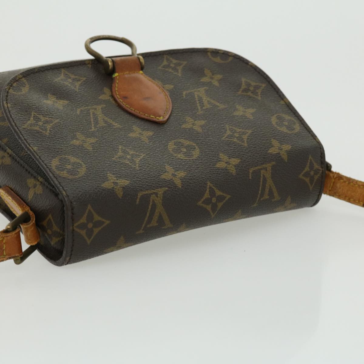 LOUIS VUITTON Monogram Saint Cloud MM Shoulder Bag M51243 LV Auth ar7455