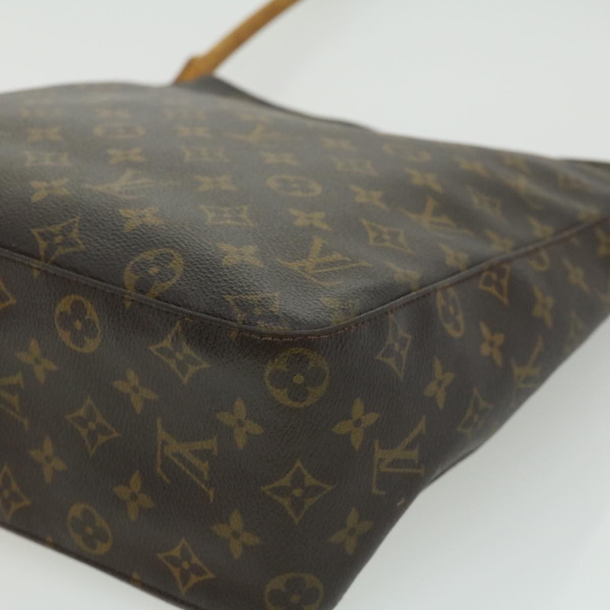 LOUIS VUITTON Monogram Looping GM Shoulder Bag M51145 LV Auth ar7534