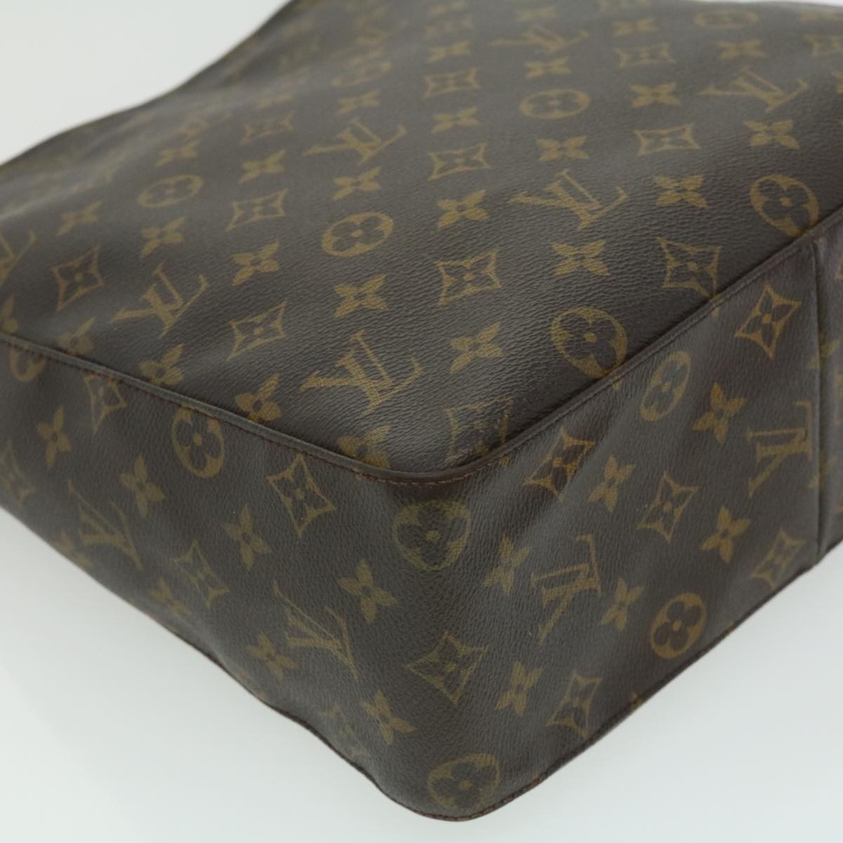 LOUIS VUITTON Monogram Looping GM Shoulder Bag M51145 LV Auth ar7534