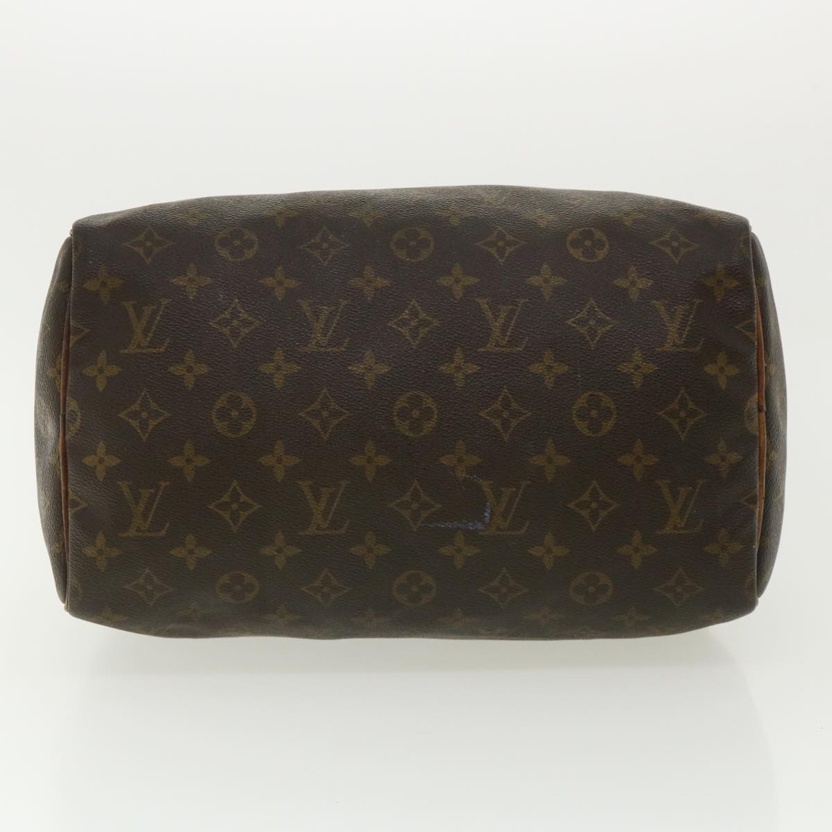 LOUIS VUITTON Monogram Speedy 30 Hand Bag M41526 LV Auth ar7587