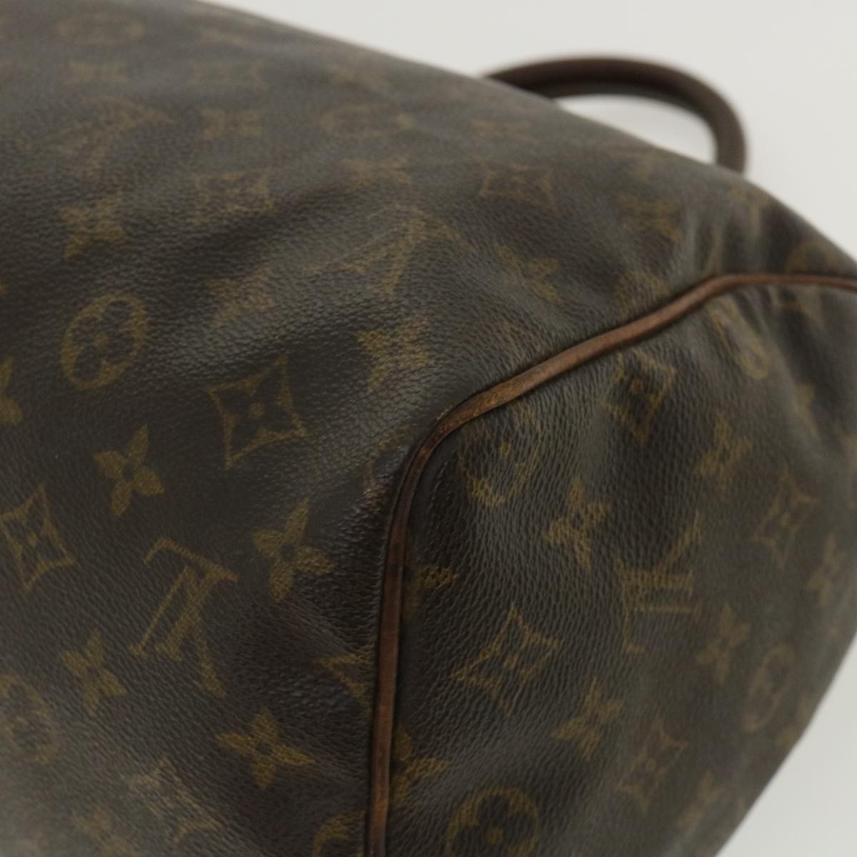 LOUIS VUITTON Monogram Speedy 30 Hand Bag M41526 LV Auth ar7587