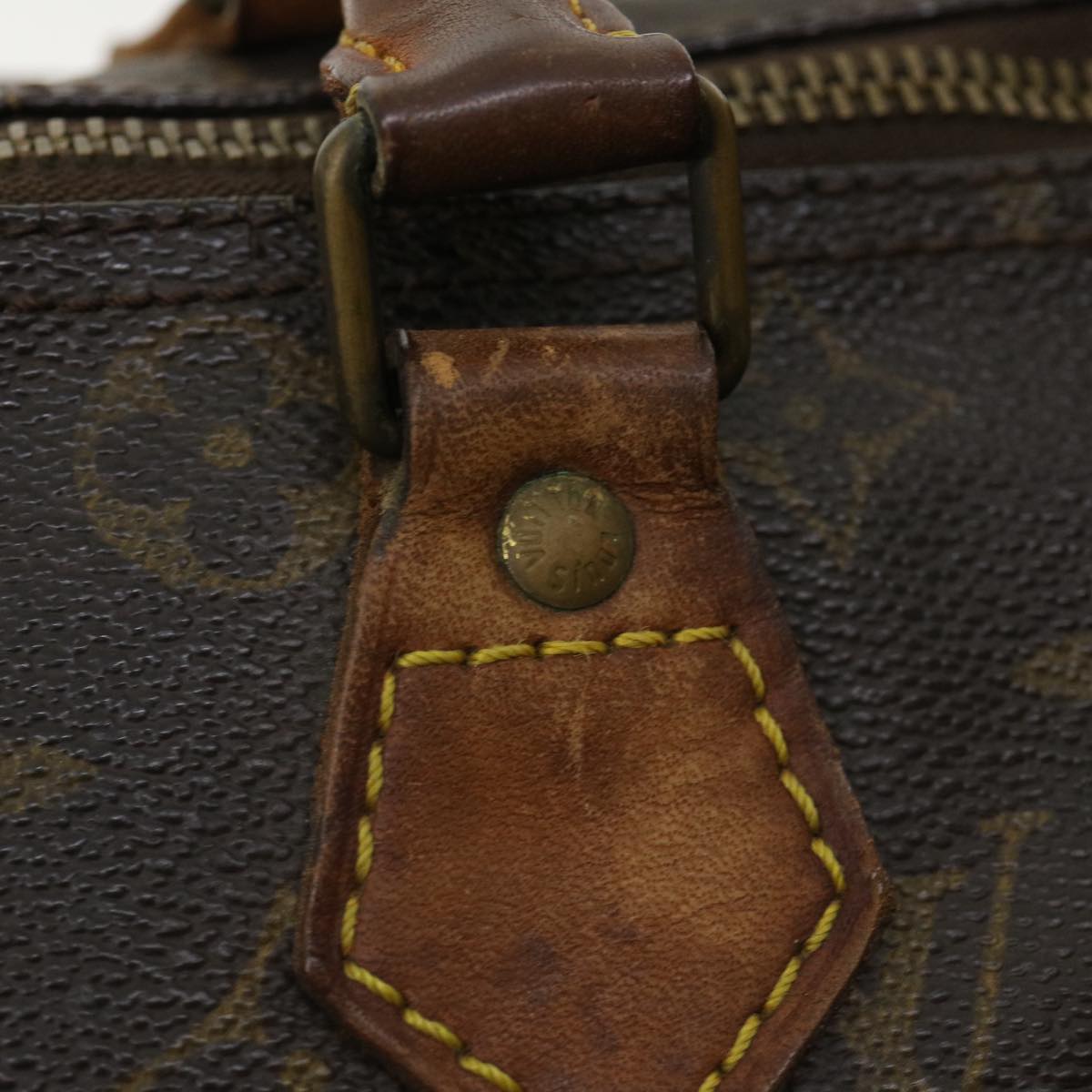 LOUIS VUITTON Monogram Speedy 30 Hand Bag M41526 LV Auth ar7587