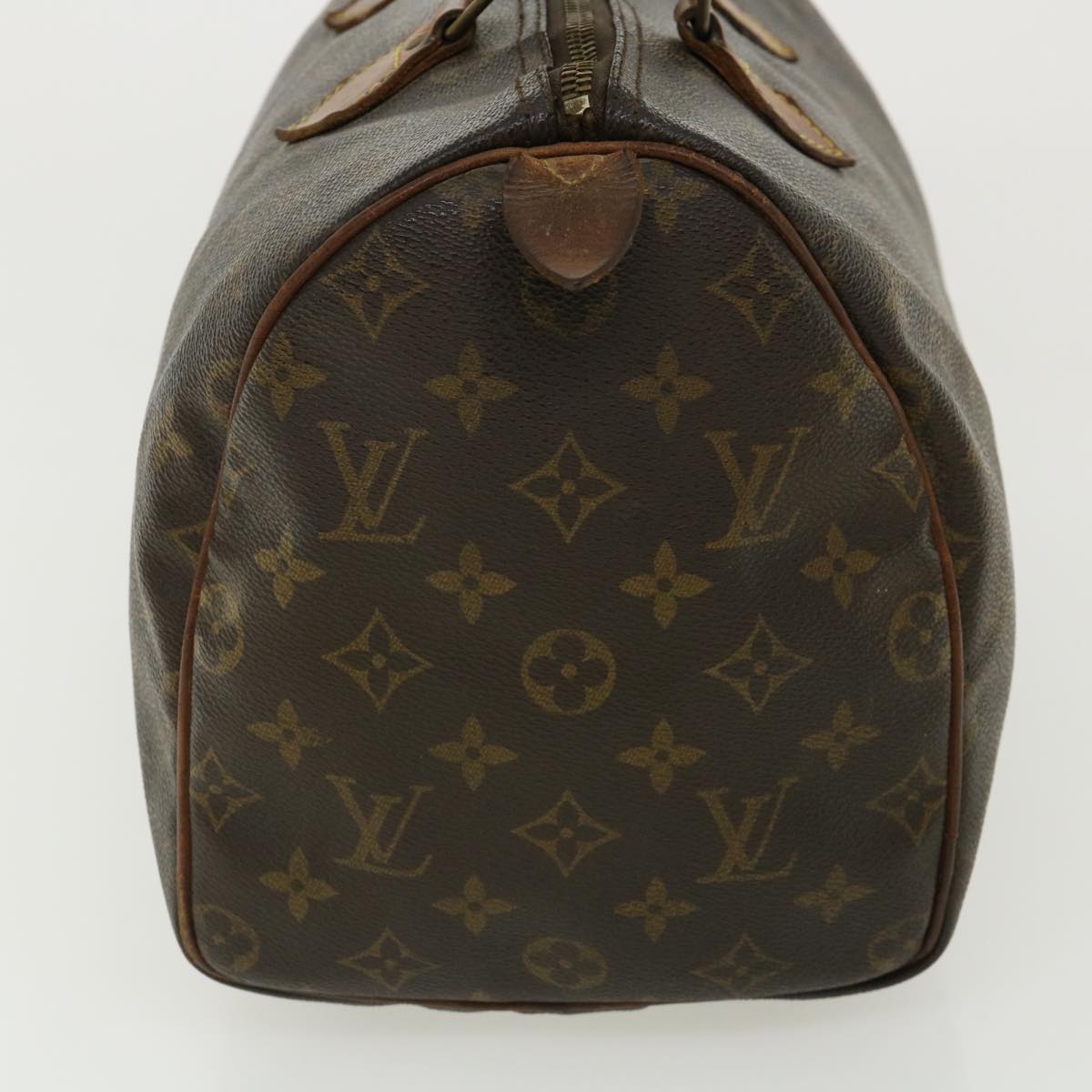 LOUIS VUITTON Monogram Speedy 30 Hand Bag M41526 LV Auth ar7587