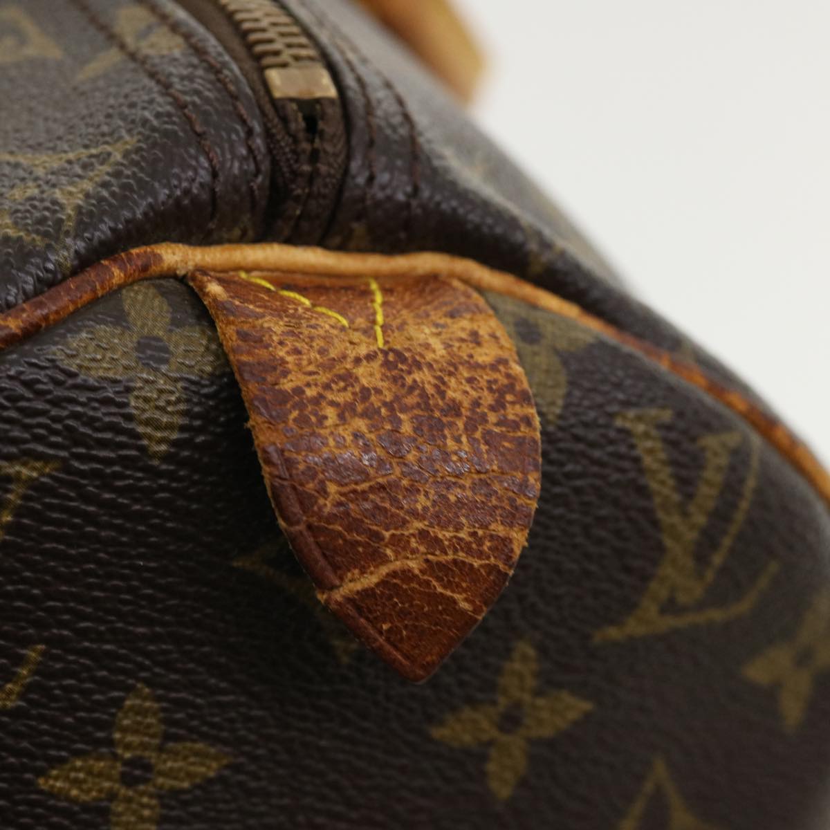 LOUIS VUITTON Monogram Speedy 40 Hand Bag M41522 LV Auth ar7588