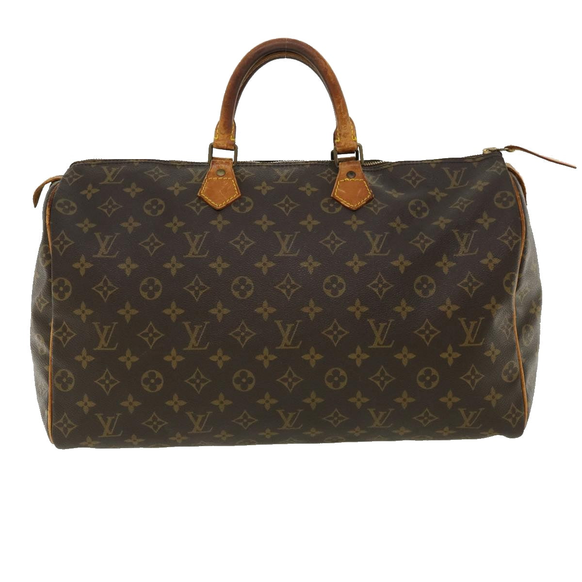 LOUIS VUITTON Monogram Speedy 40 Hand Bag M41522 LV Auth ar7588