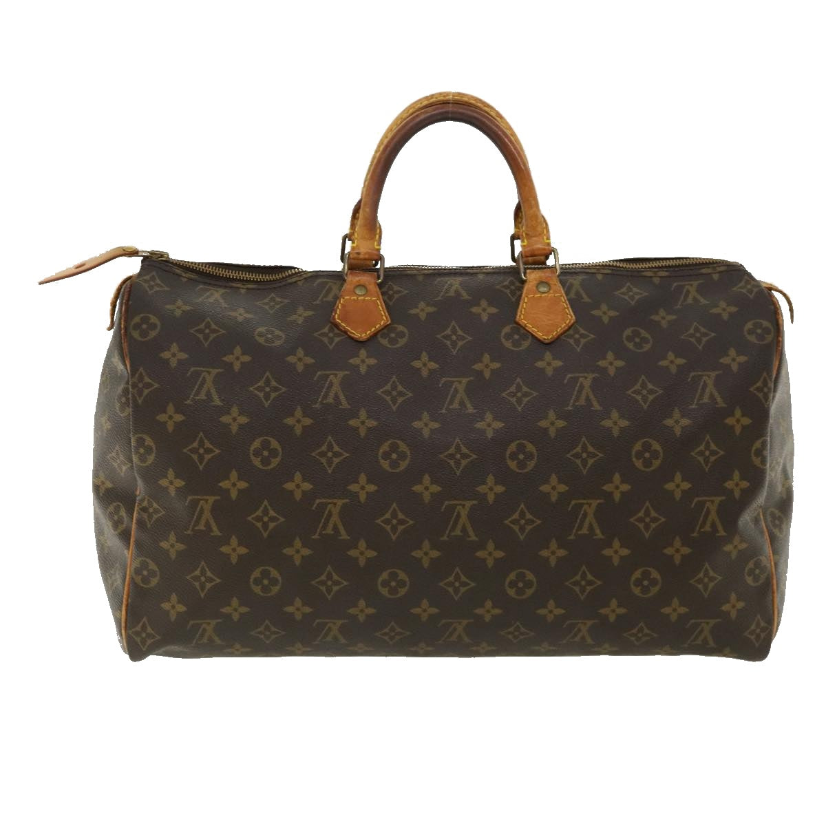 LOUIS VUITTON Monogram Speedy 40 Hand Bag M41522 LV Auth ar7588