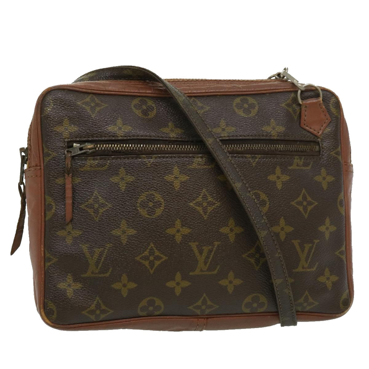 LOUIS VUITTON Monogram Marly Bandouliere Shoulder Bag Vintage LV Auth ar7593