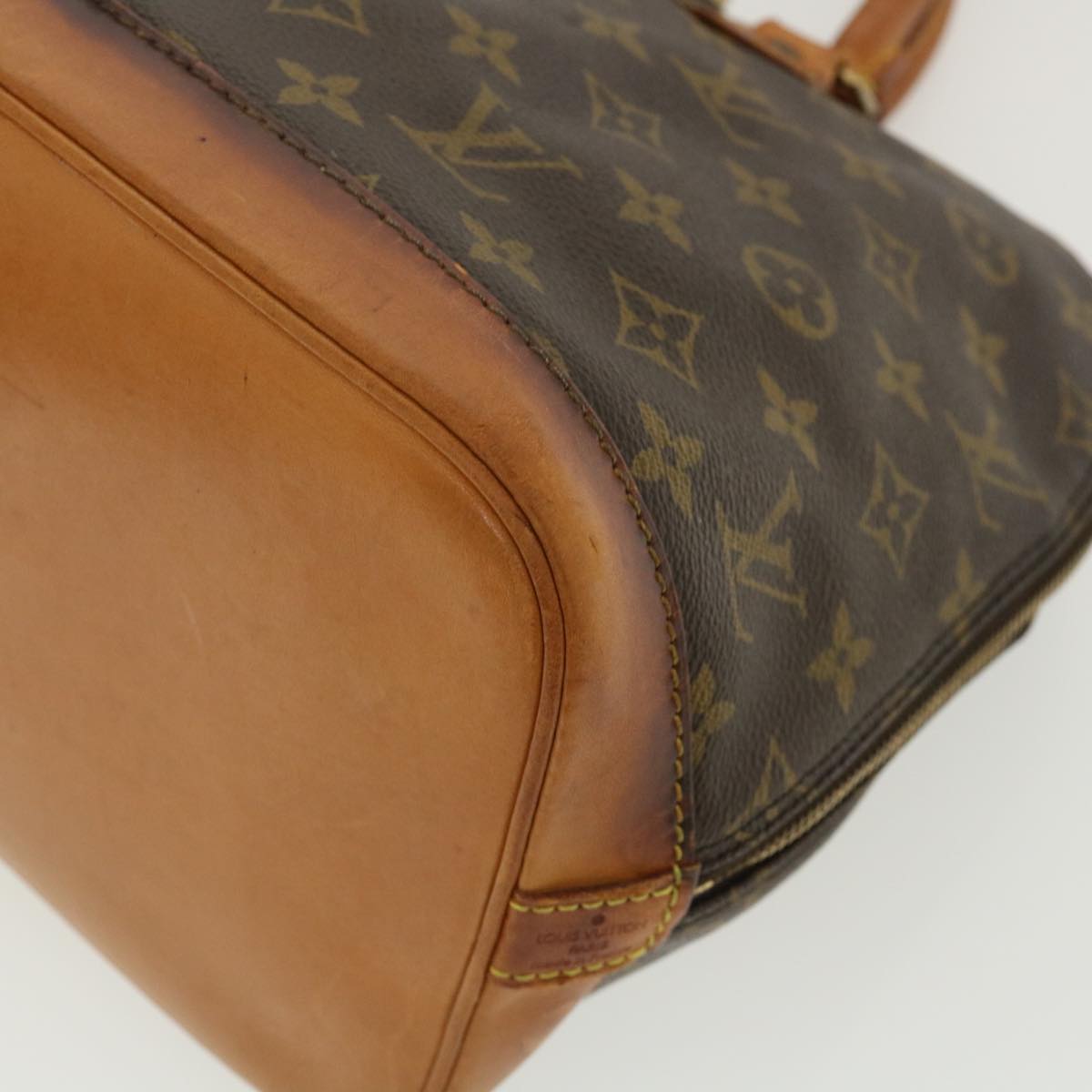 LOUIS VUITTON Monogram Alma Hand Bag M51130 LV Auth ar7648