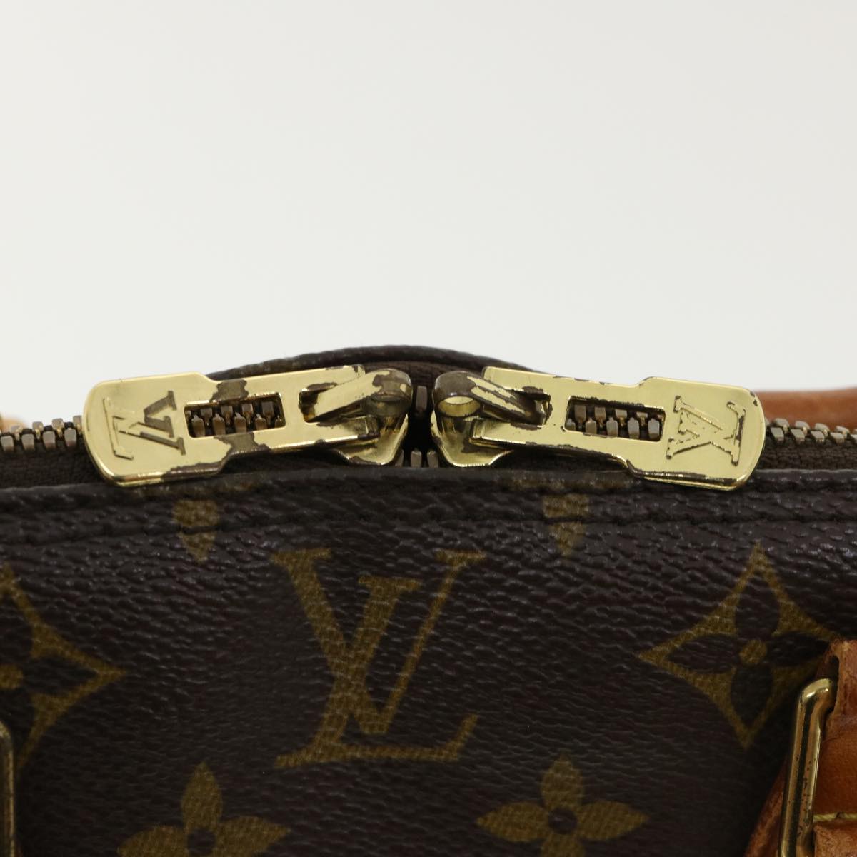 LOUIS VUITTON Monogram Alma Hand Bag M51130 LV Auth ar7648