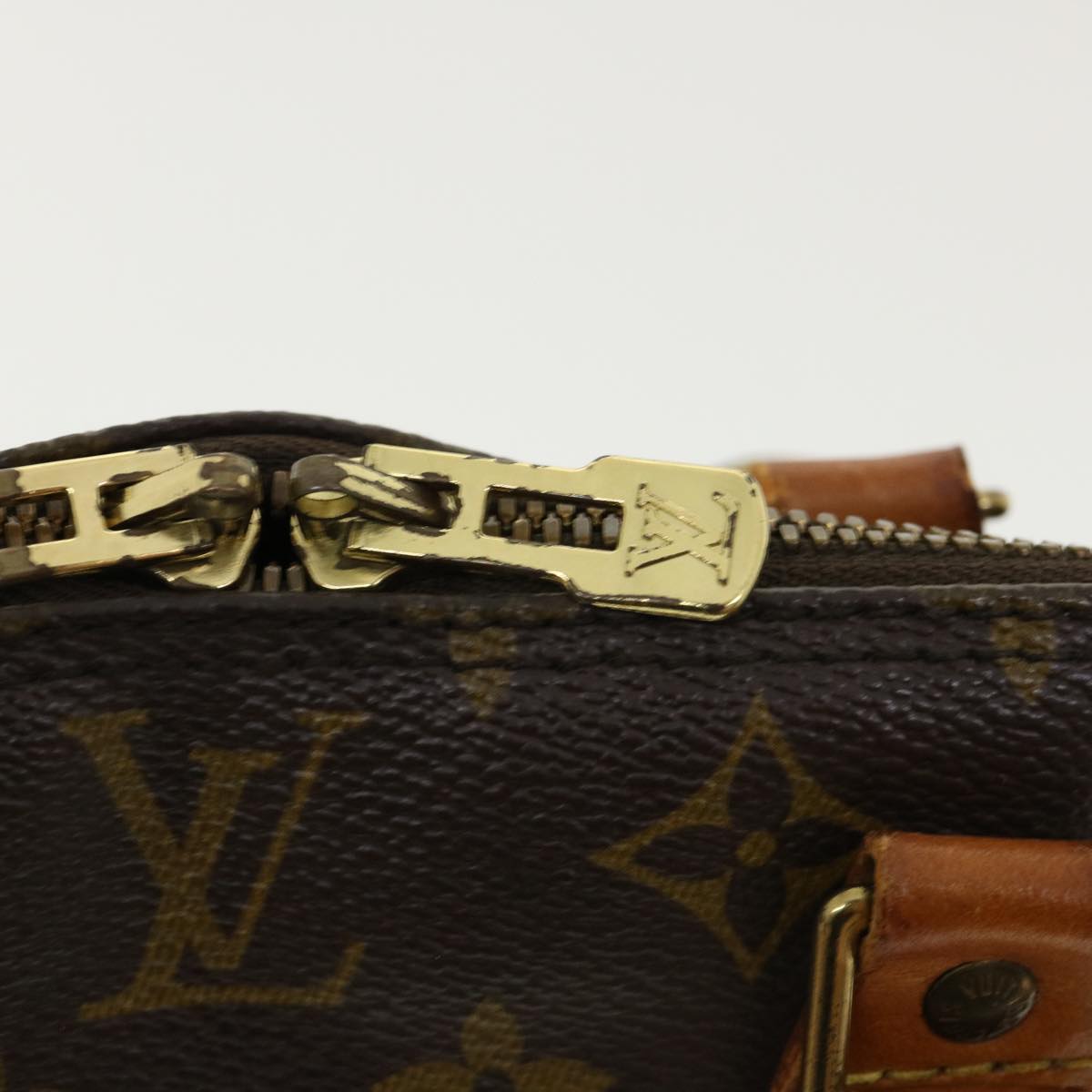 LOUIS VUITTON Monogram Alma Hand Bag M51130 LV Auth ar7648