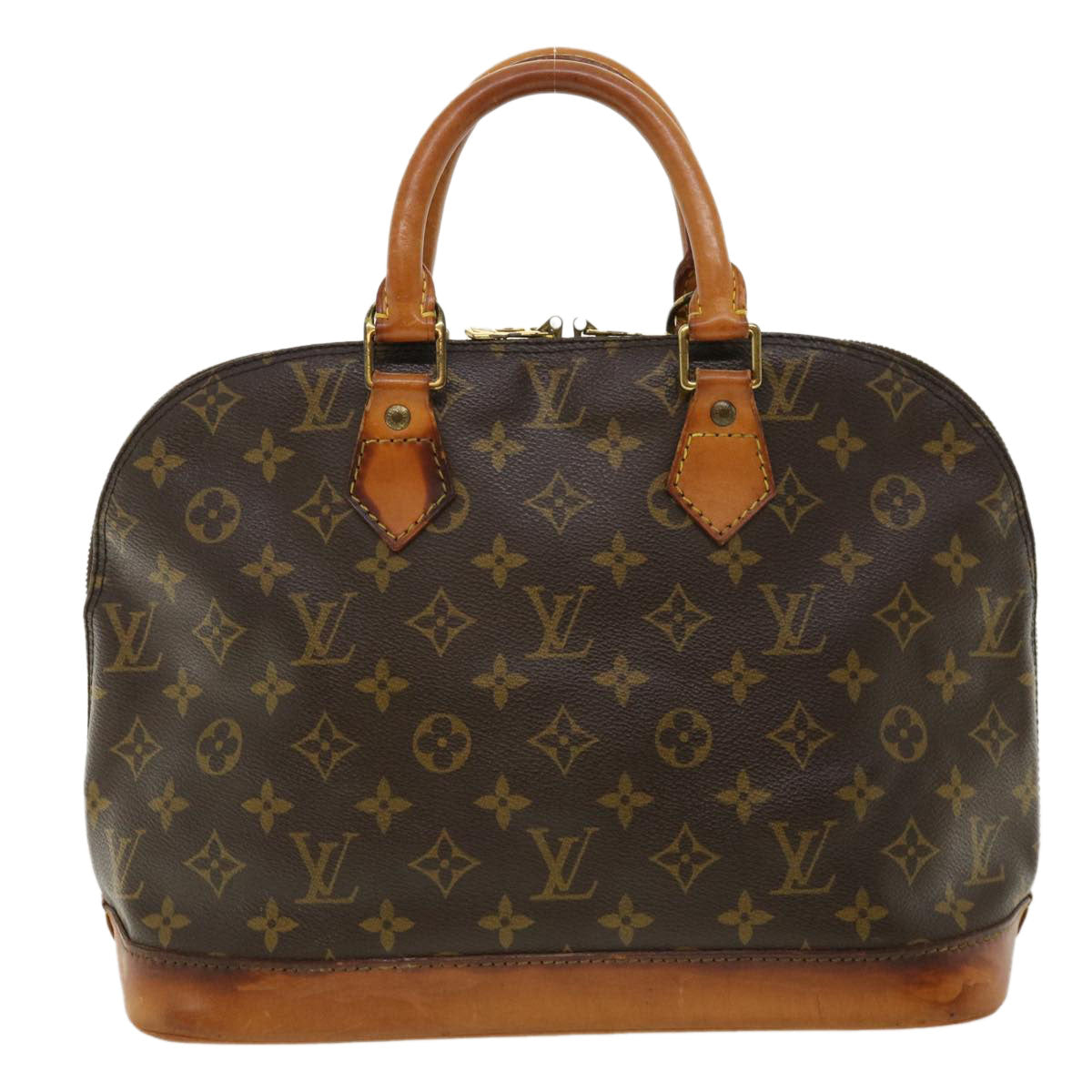 LOUIS VUITTON Monogram Alma Hand Bag M51130 LV Auth ar7648