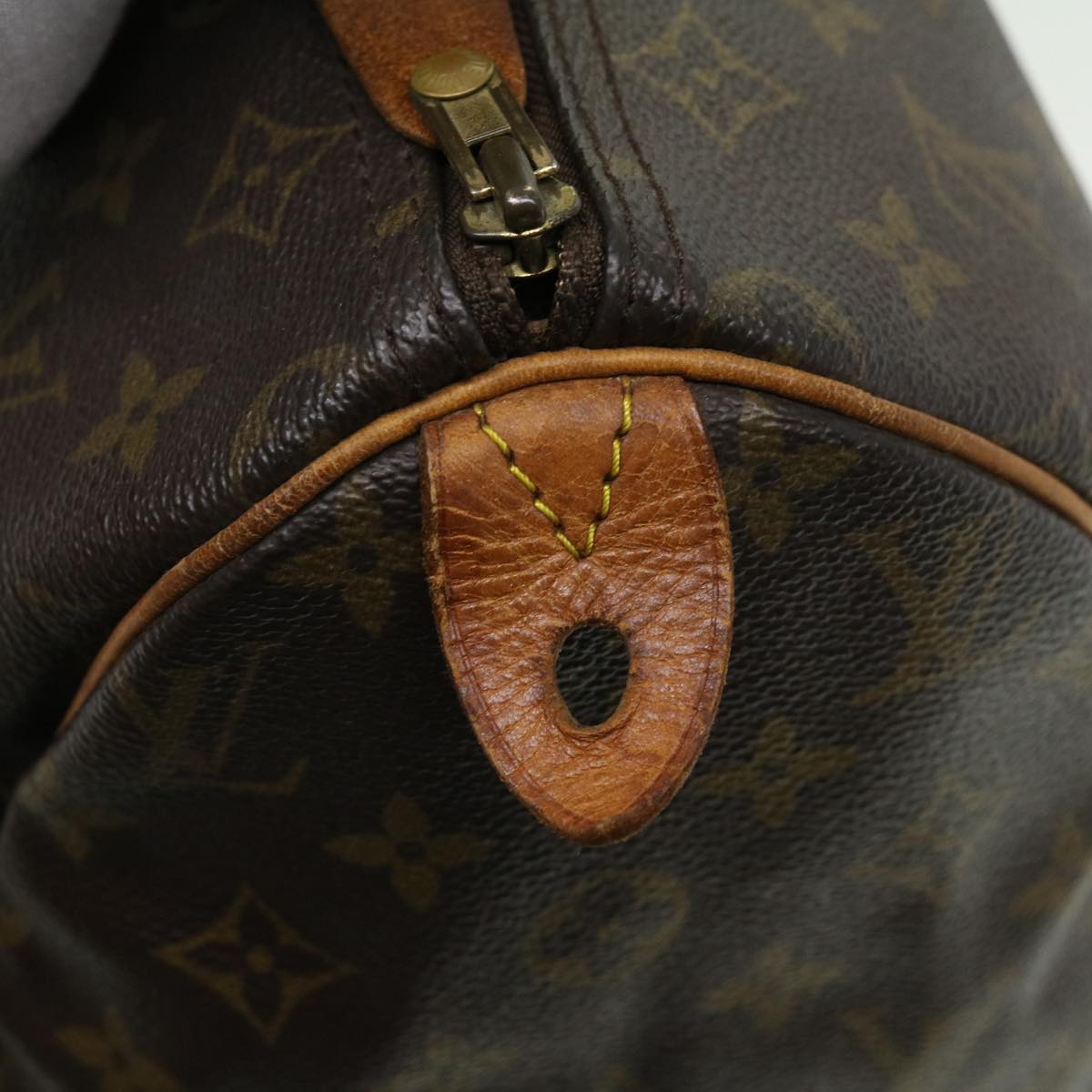 LOUIS VUITTON Monogram Speedy 30 Hand Bag M41526 LV Auth ar7716B