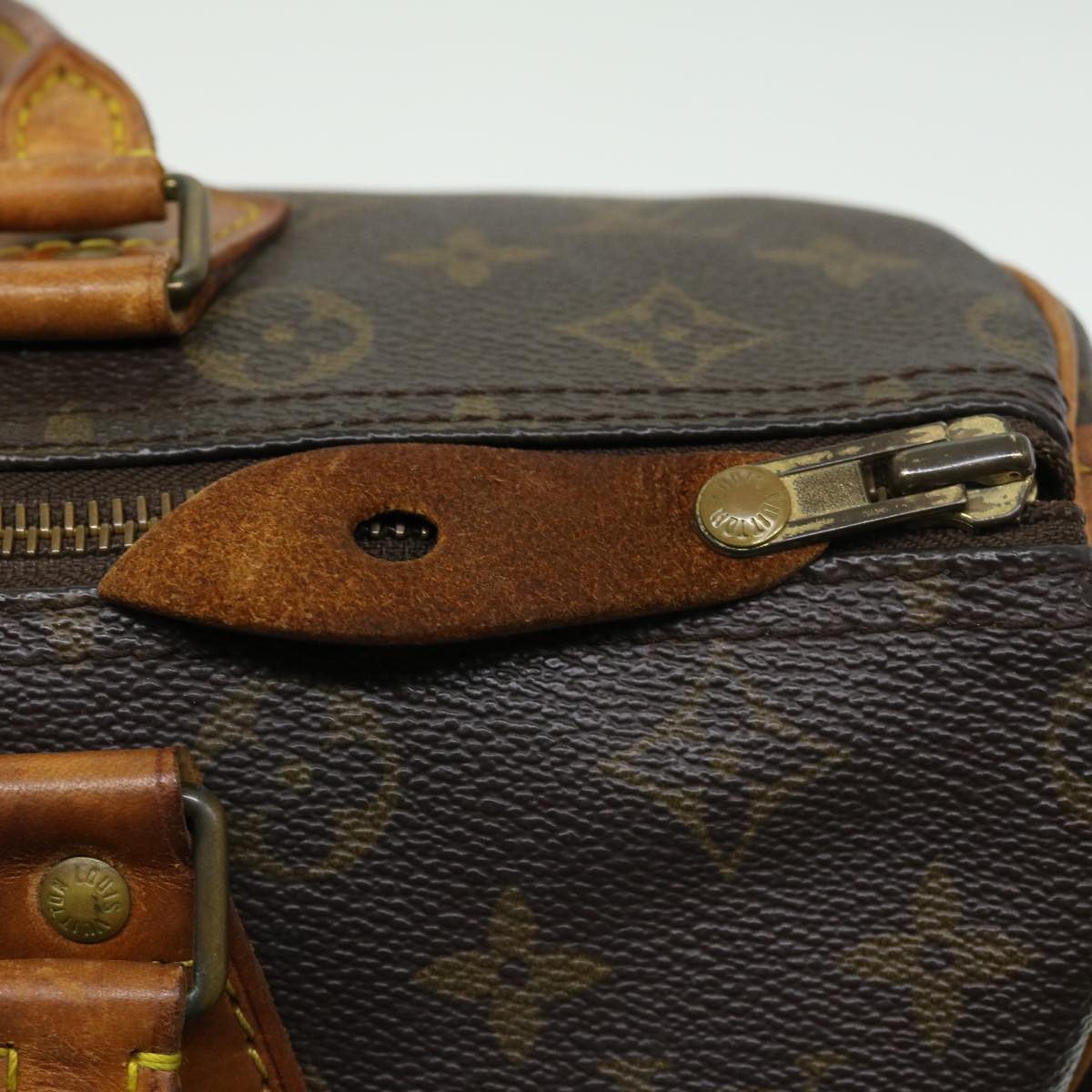 LOUIS VUITTON Monogram Speedy 30 Hand Bag M41526 LV Auth ar7716B