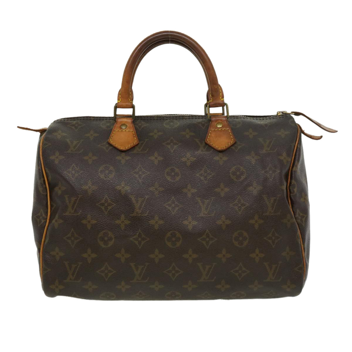 LOUIS VUITTON Monogram Speedy 30 Hand Bag M41526 LV Auth ar7716B