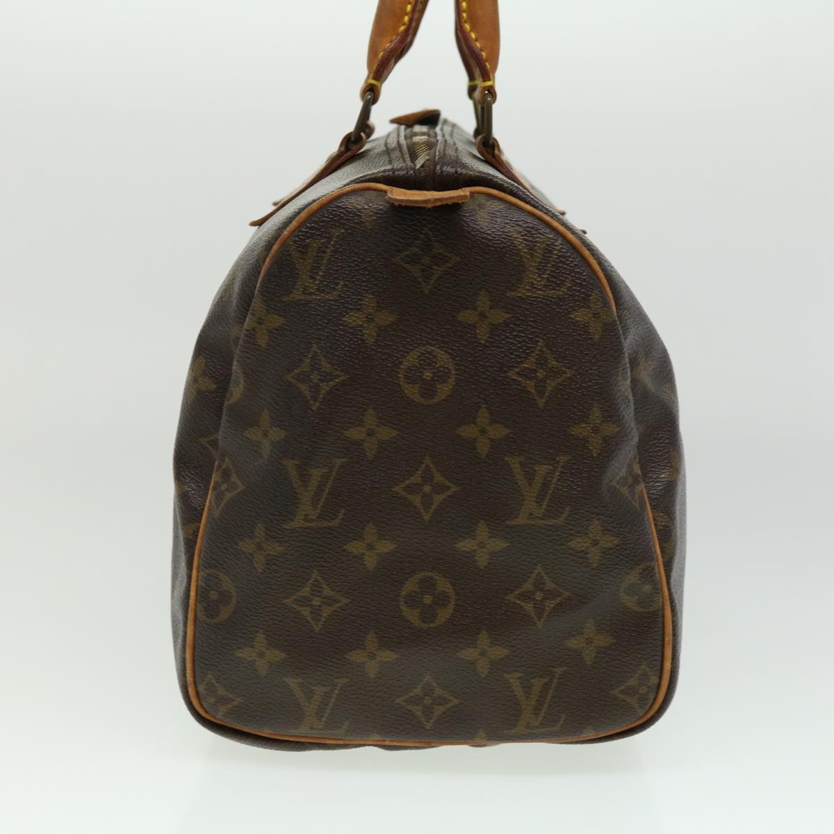 LOUIS VUITTON Monogram Speedy 30 Hand Bag M41526 LV Auth ar7716B