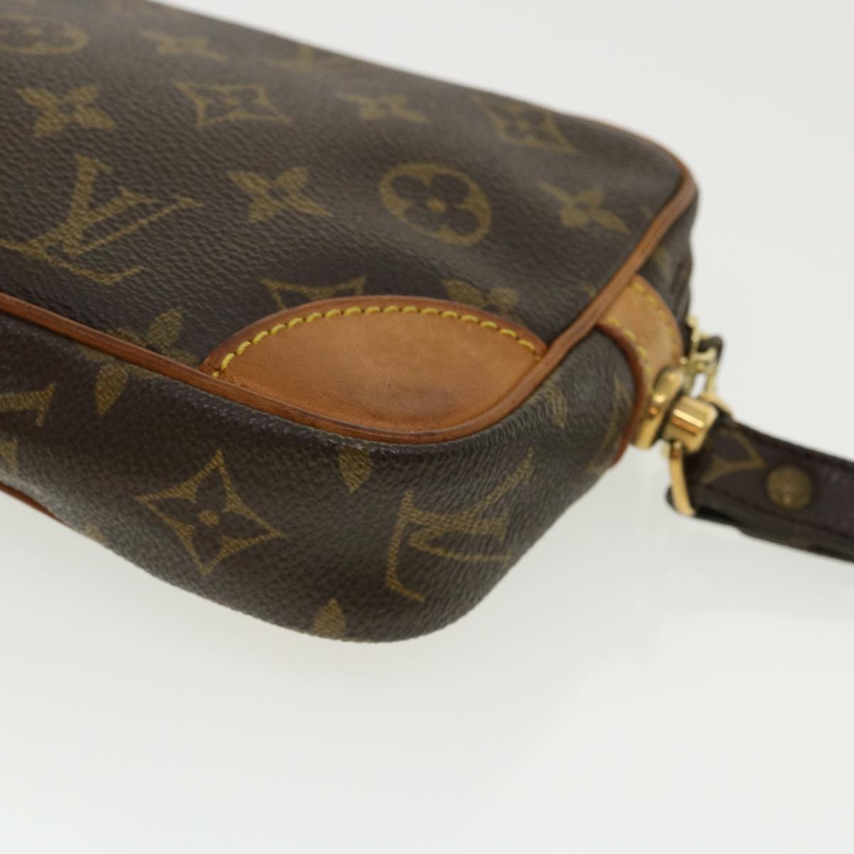 LOUIS VUITTON Monogram Marly Dragonne PM Clutch Bag M51827 LV Auth ar7724B