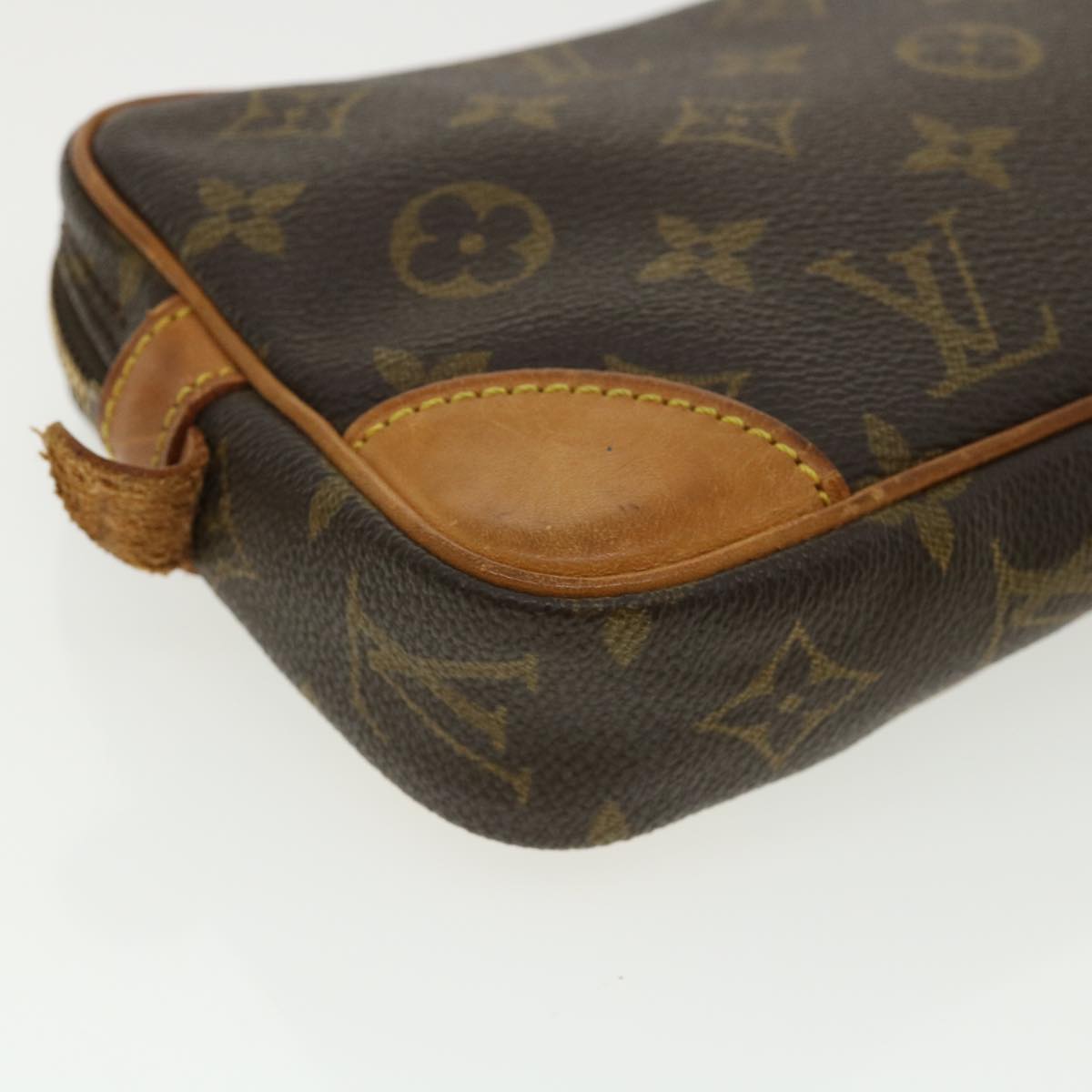 LOUIS VUITTON Monogram Marly Dragonne PM Clutch Bag M51827 LV Auth ar7724B