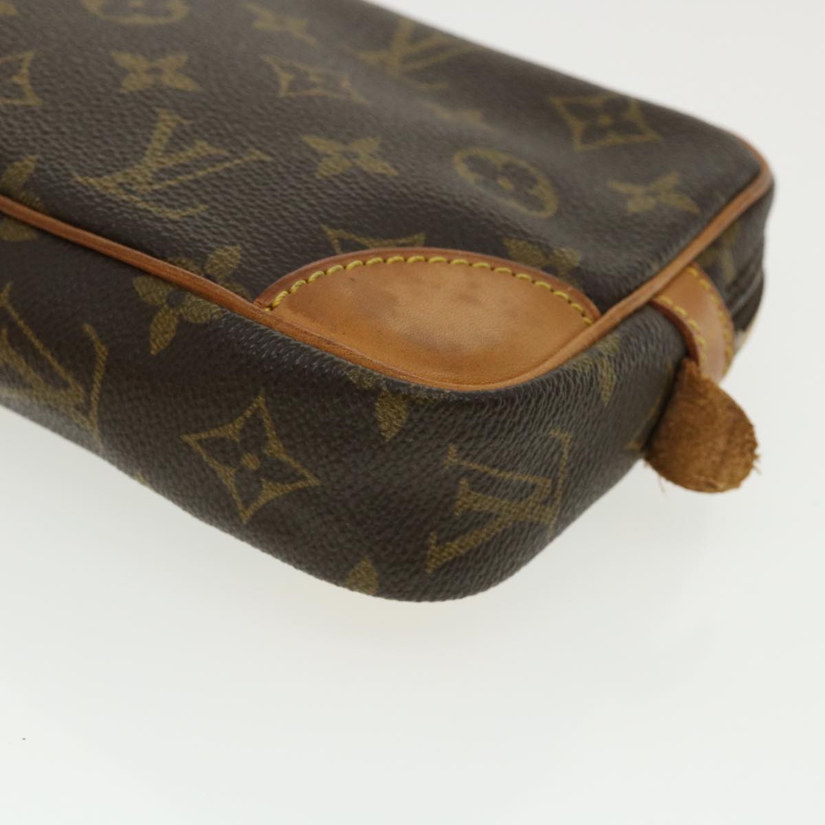 LOUIS VUITTON Monogram Marly Dragonne PM Clutch Bag M51827 LV Auth ar7724B