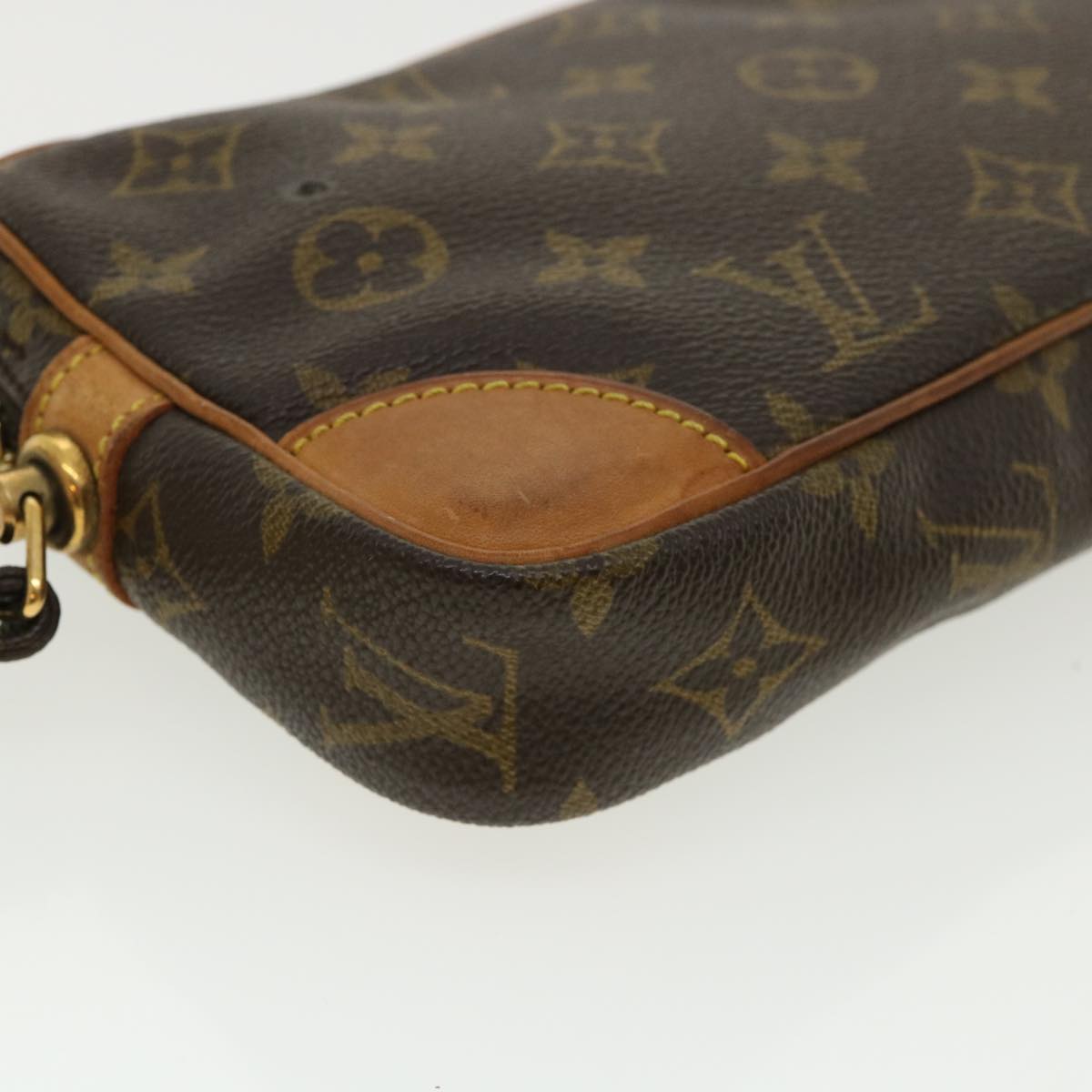 LOUIS VUITTON Monogram Marly Dragonne PM Clutch Bag M51827 LV Auth ar7724B