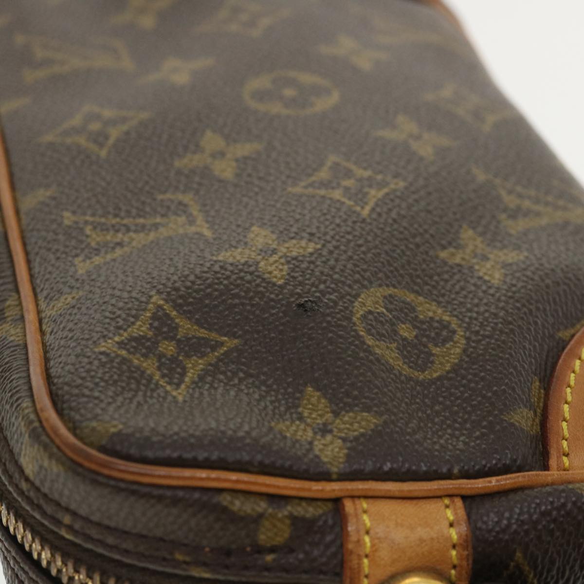 LOUIS VUITTON Monogram Marly Dragonne PM Clutch Bag M51827 LV Auth ar7724B