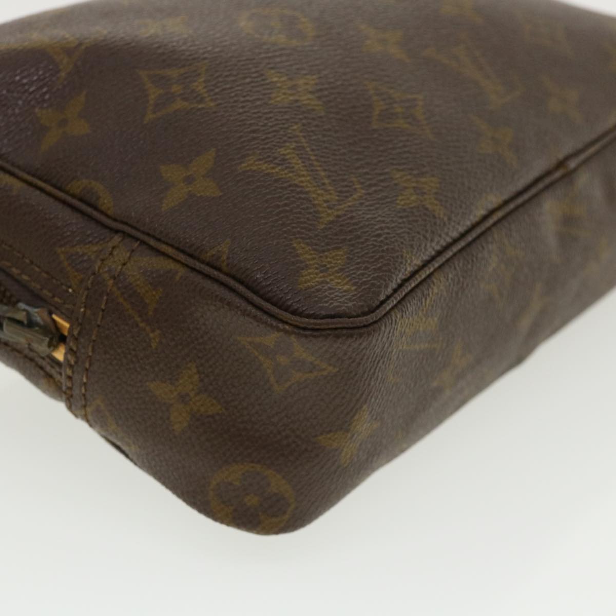 LOUIS VUITTON Monogram Trousse Toilette 23 Clutch Bag M47524 LV Auth ar7729B