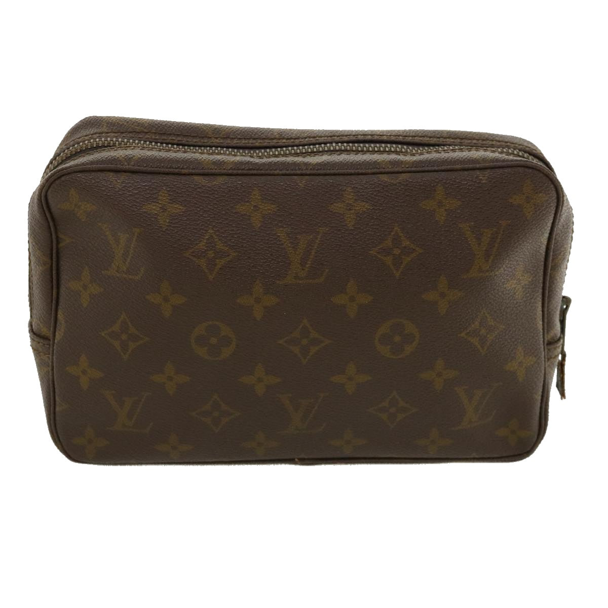 LOUIS VUITTON Monogram Trousse Toilette 23 Clutch Bag M47524 LV Auth ar7729B