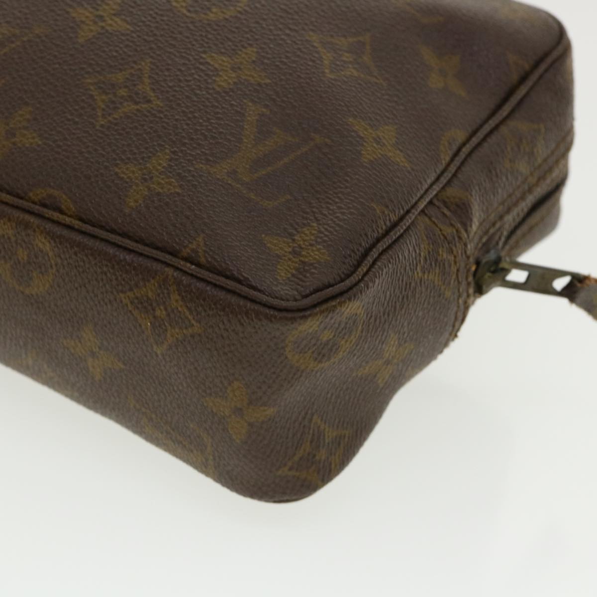 LOUIS VUITTON Monogram Trousse Toilette 23 Clutch Bag M47524 LV Auth ar7729B