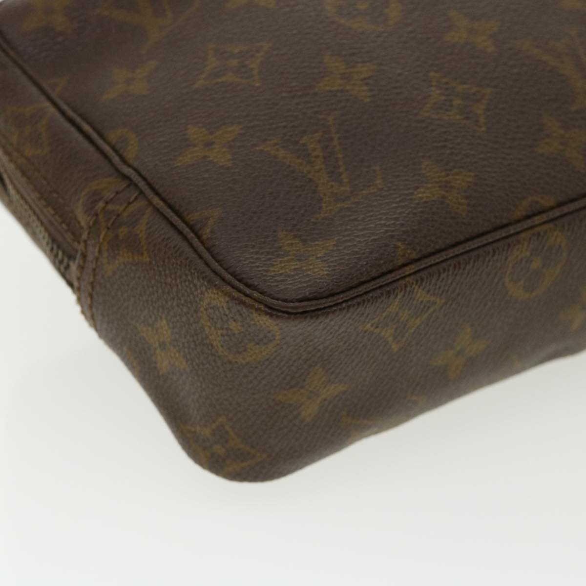 LOUIS VUITTON Monogram Trousse Toilette 23 Clutch Bag M47524 LV Auth ar7729B