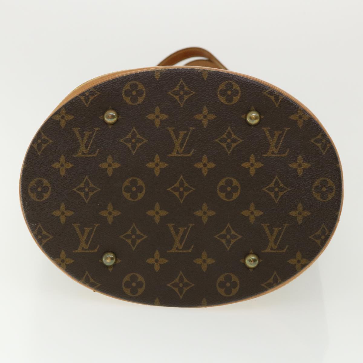 LOUIS VUITTON Monogram Bucket GM Shoulder Bag M42236 LV Auth ar7785B